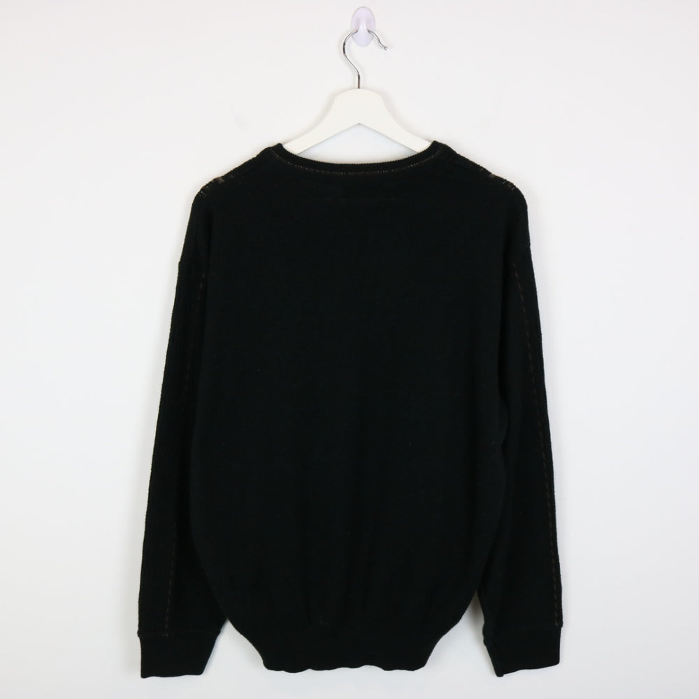 Vintage 90's Cooper Textured Knit Sweater - M-NEWLIFE Clothing