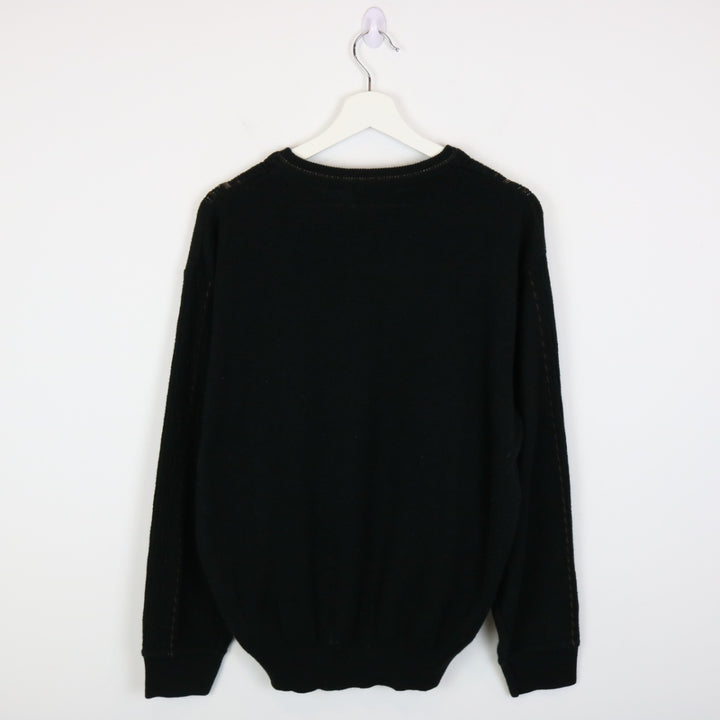 Vintage 90's Cooper Textured Knit Sweater - M-NEWLIFE Clothing