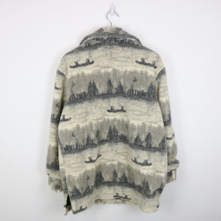 Vintage 90's Cyclone Sherpa Patterned Jacket - M-NEWLIFE Clothing
