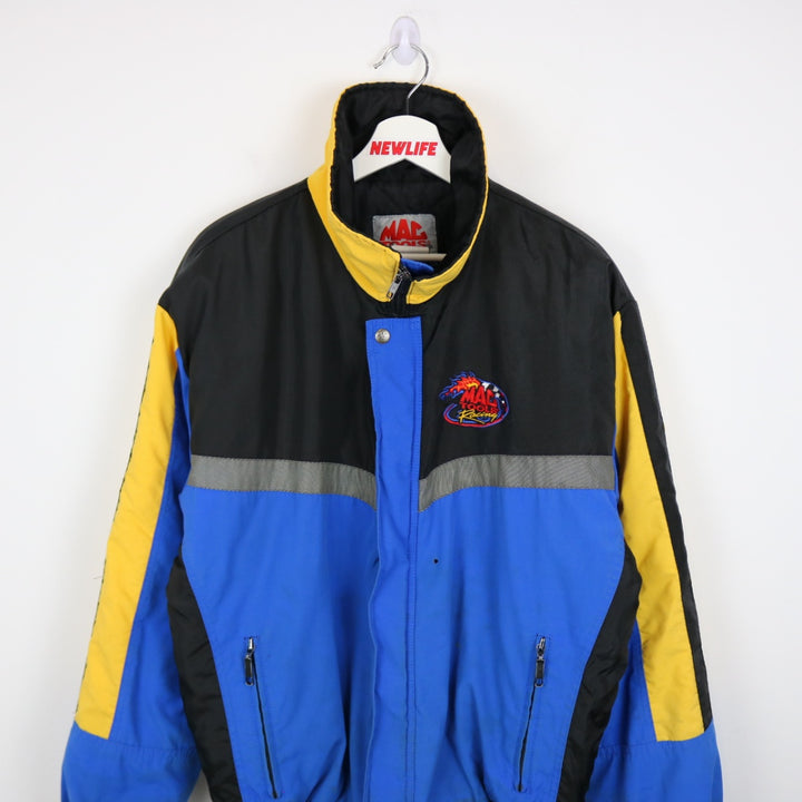 Vintage 90's Mac Tools Racing Puffer Jacket - L-NEWLIFE Clothing