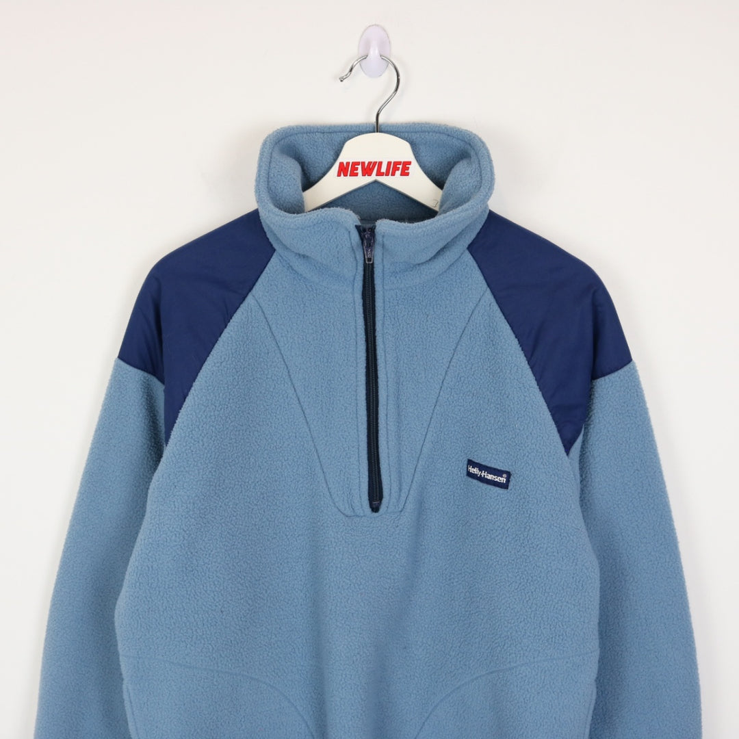 Vintage 90's Helly Hansen Quarter Zip Fleece Sweater - M-NEWLIFE Clothing