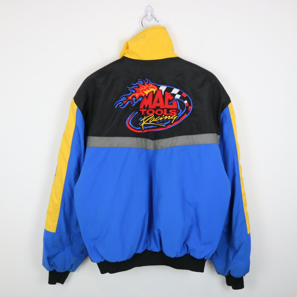 Vintage 90's Mac Tools Racing Puffer Jacket - L-NEWLIFE Clothing