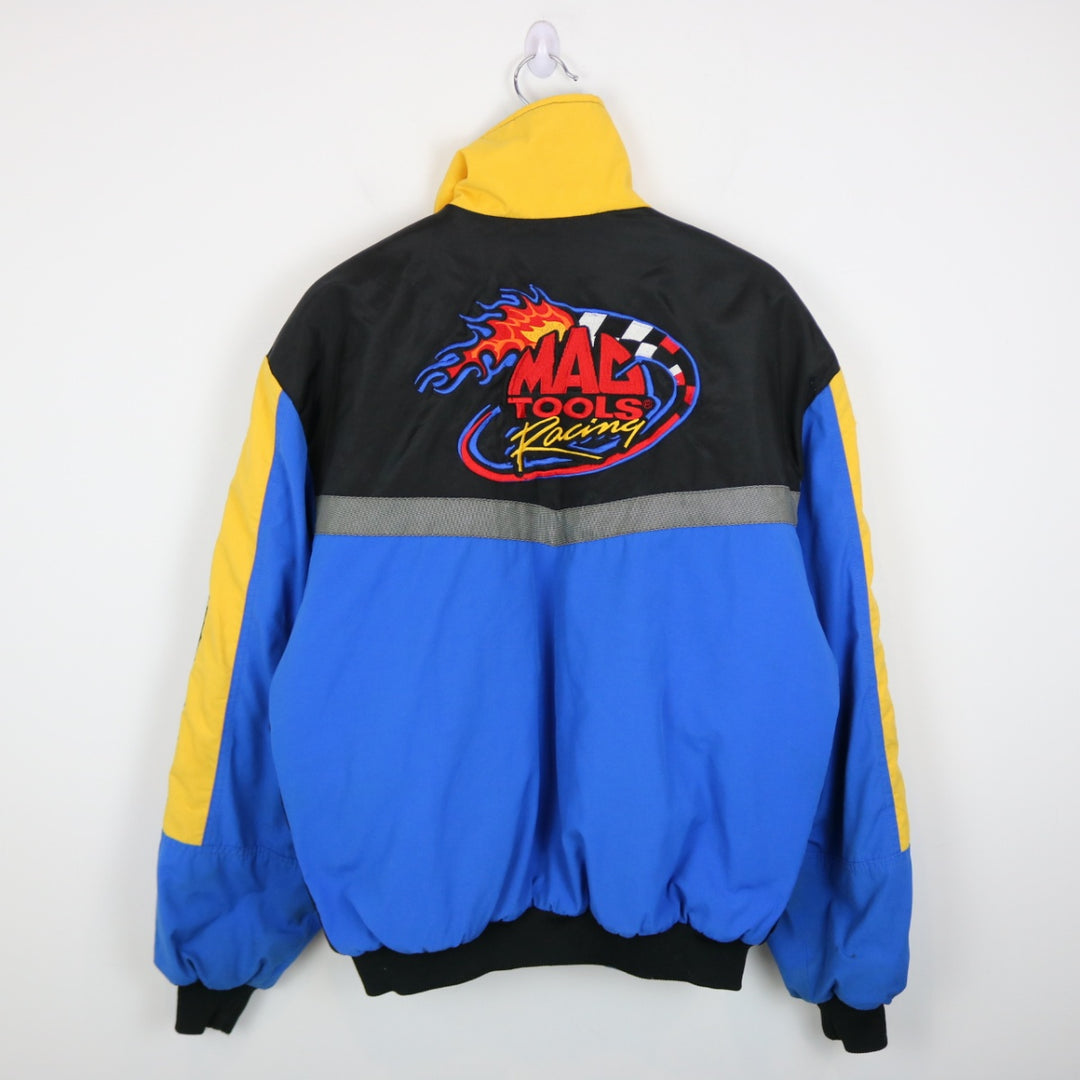 Vintage 90's Mac Tools Racing Puffer Jacket - L-NEWLIFE Clothing