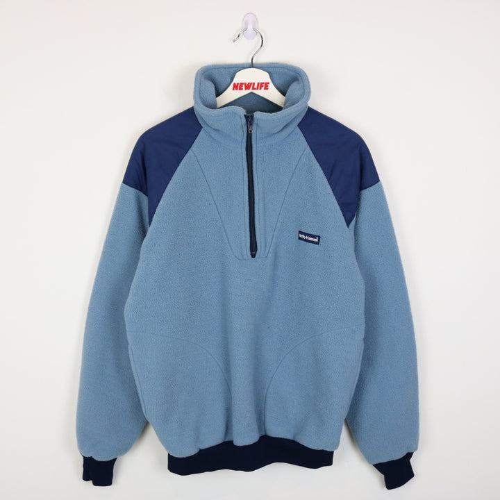 Vintage 90's Helly Hansen Quarter Zip Fleece Sweater - M-NEWLIFE Clothing