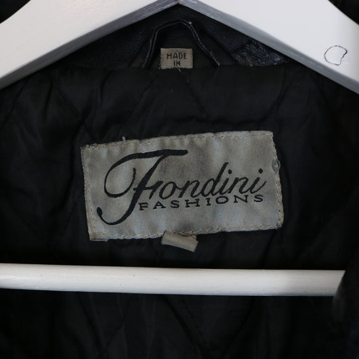 Vintage 90's Fondini Fashions Leather Jacket - L-NEWLIFE Clothing