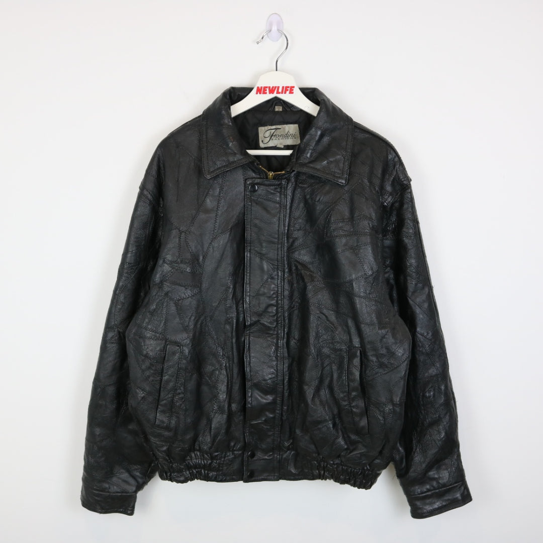 Vintage 90's Fondini Fashions Leather Jacket - L-NEWLIFE Clothing