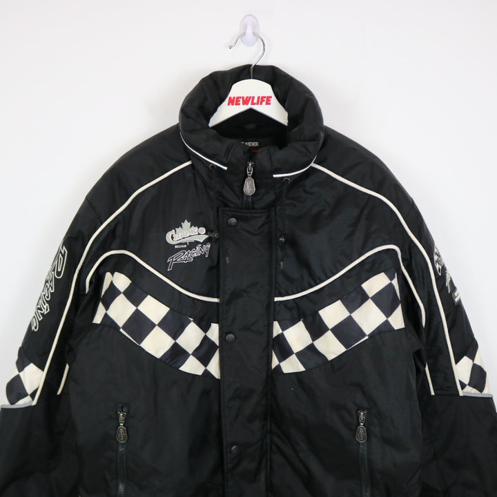 Vintage 90's Choko Racing Puffer Jacket - L-NEWLIFE Clothing