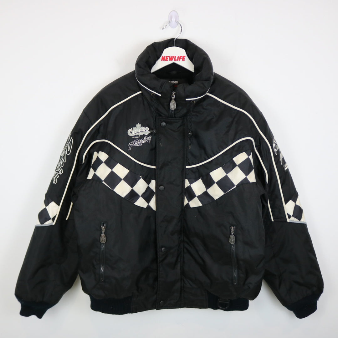 Vintage 90's Choko Racing Puffer Jacket - L-NEWLIFE Clothing
