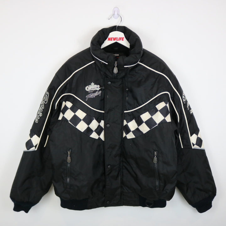Vintage 90's Choko Racing Puffer Jacket - L-NEWLIFE Clothing