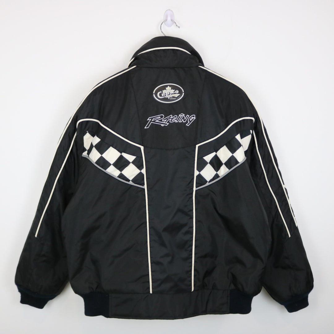 Vintage 90's Choko Racing Puffer Jacket - L-NEWLIFE Clothing