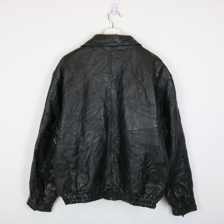 Vintage 90's Fondini Fashions Leather Jacket - L-NEWLIFE Clothing