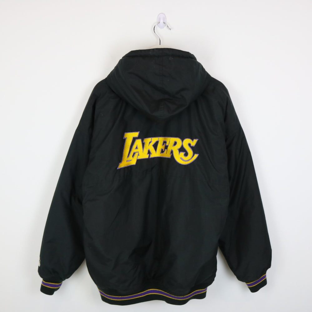 Vintage 90's Los Angeles Lakers Starter Jacket - L-NEWLIFE Clothing