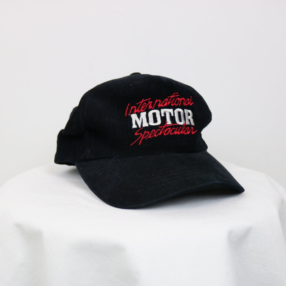Vintage 90's International Motor Spectacular Corudroy Hat - OS-NEWLIFE Clothing