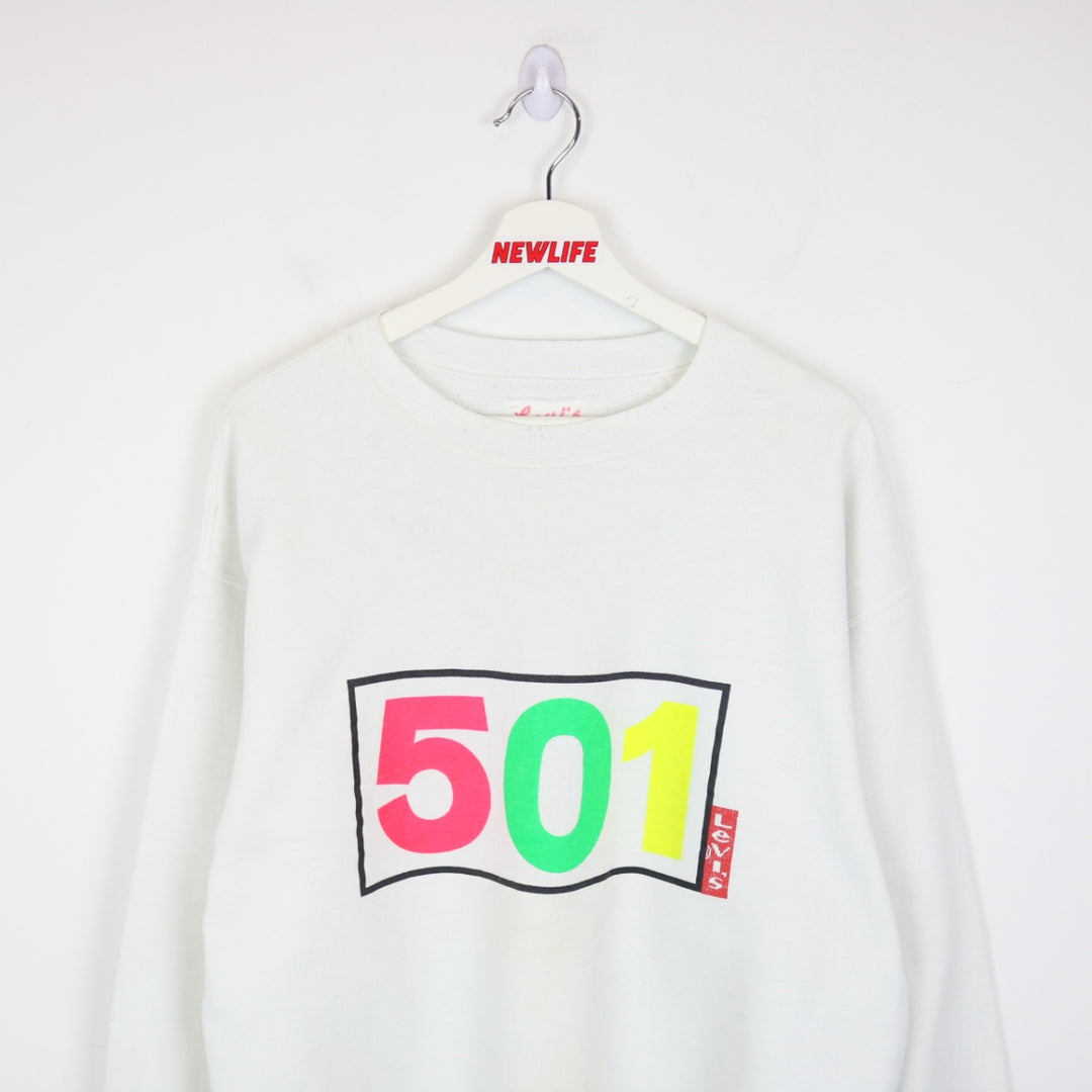 Vintage 80's Levi's 501 Crewneck - M/L-NEWLIFE Clothing