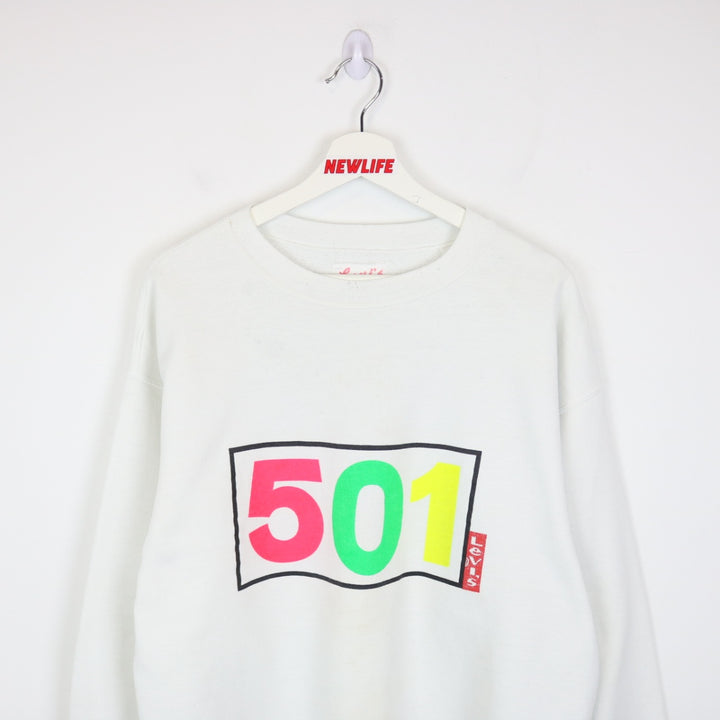 Vintage 80's Levi's 501 Crewneck - M/L-NEWLIFE Clothing