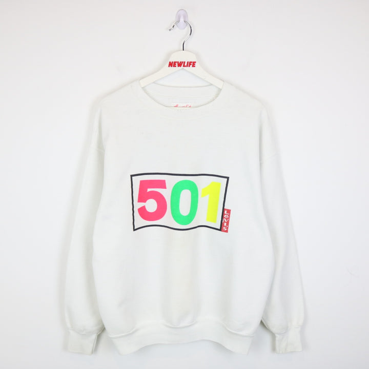 Vintage 80's Levi's 501 Crewneck - M/L-NEWLIFE Clothing