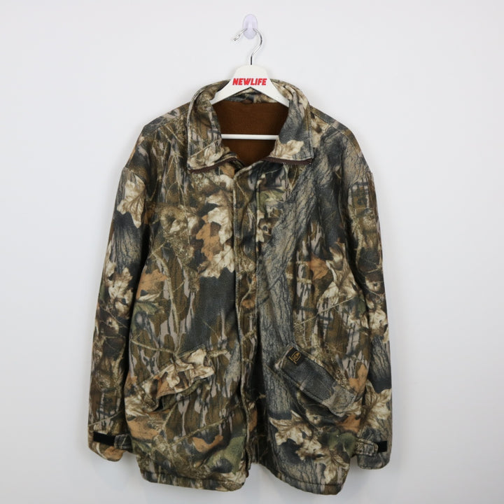 Vintage Real Tree Camo Fleece Jacket - L-NEWLIFE Clothing