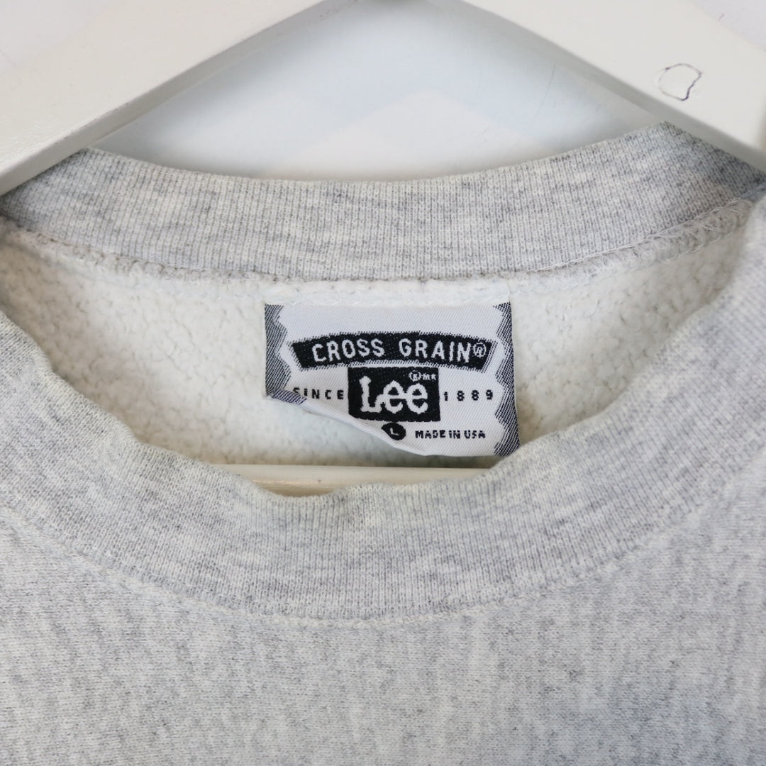 Vintage 90's Delbarton School Lacrosse Crewneck - L-NEWLIFE Clothing