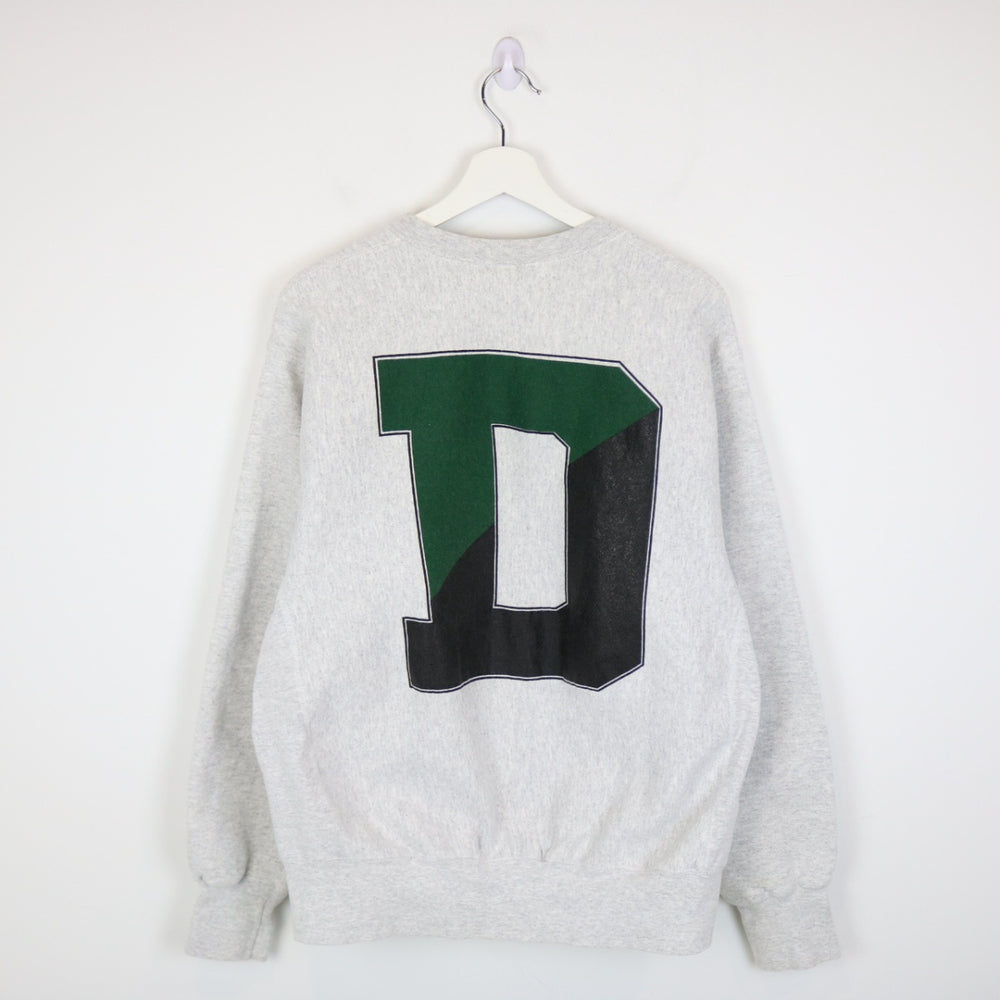 Vintage 90's Delbarton School Lacrosse Crewneck - L-NEWLIFE Clothing