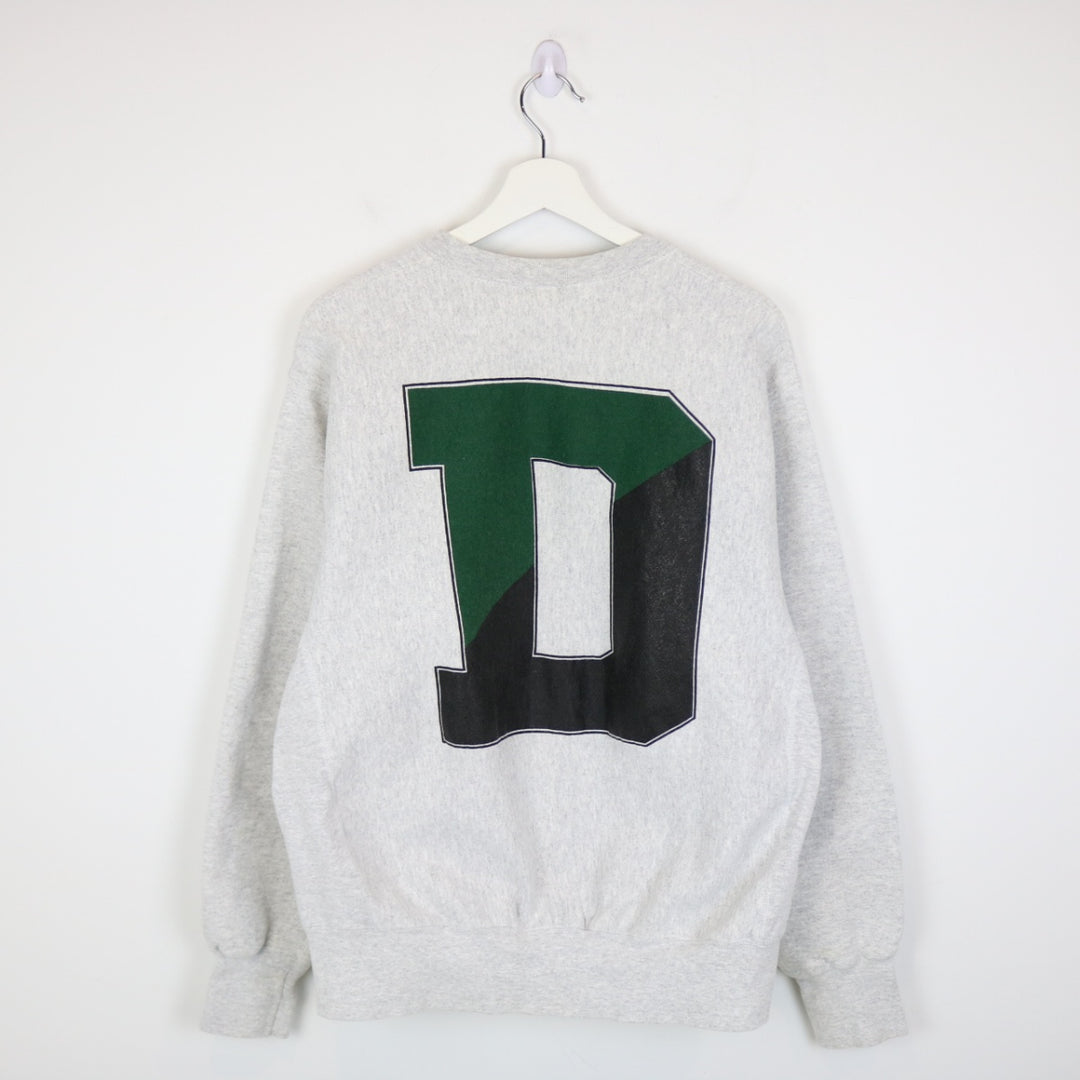 Vintage 90's Delbarton School Lacrosse Crewneck - L-NEWLIFE Clothing