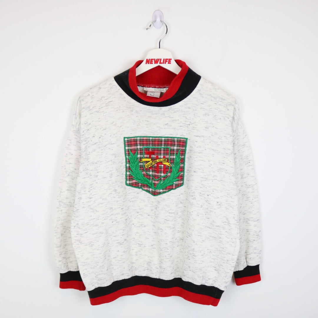 Vintage 90's TH Sporting Club Crewneck - M-NEWLIFE Clothing