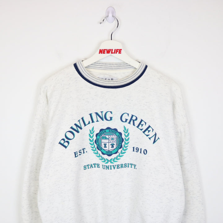 Vintage 90's Bowling Green State University Crewneck - M-NEWLIFE Clothing