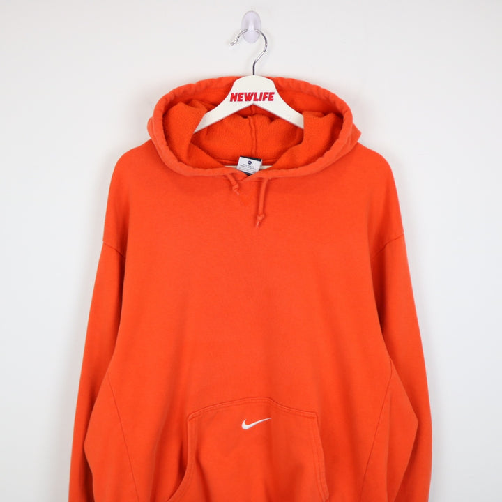 Y2K Nike Center Pocket Swoosh Hoodie - XXL-NEWLIFE Clothing