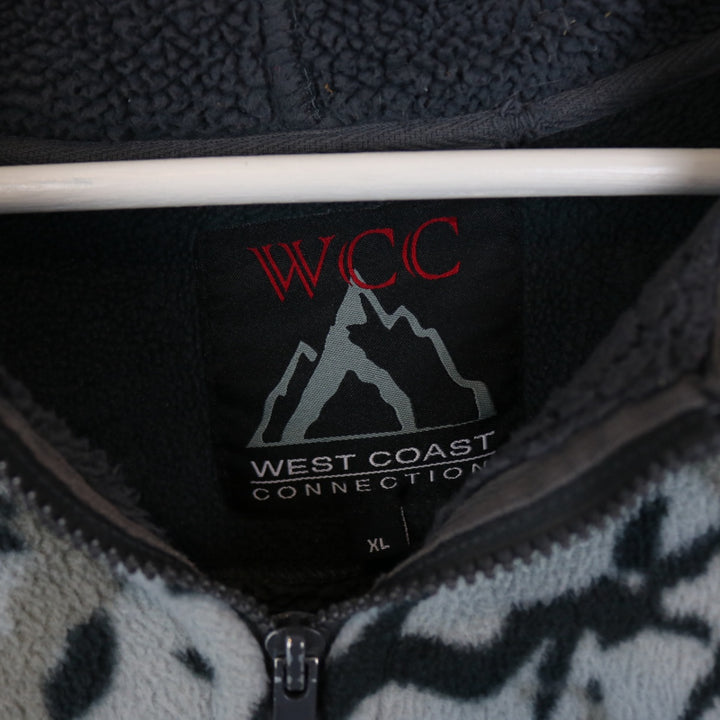 Vintage 00's Deer Nature Fleece Jacket - XL-NEWLIFE Clothing