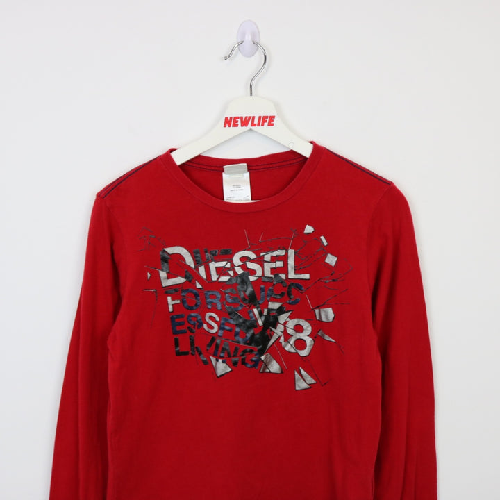 Y2K Diesel Long Sleeve Tee - S-NEWLIFE Clothing