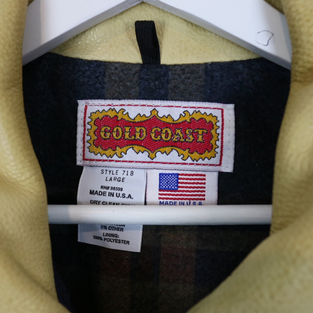 Vintage 2004 National Finals Rodeo Gold Coast Wool Vest - L-NEWLIFE Clothing