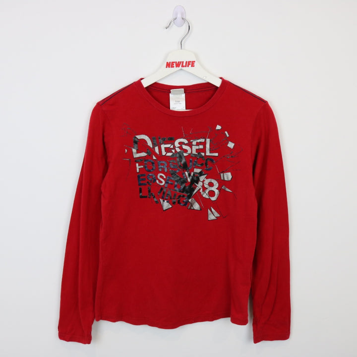 Y2K Diesel Long Sleeve Tee - S-NEWLIFE Clothing