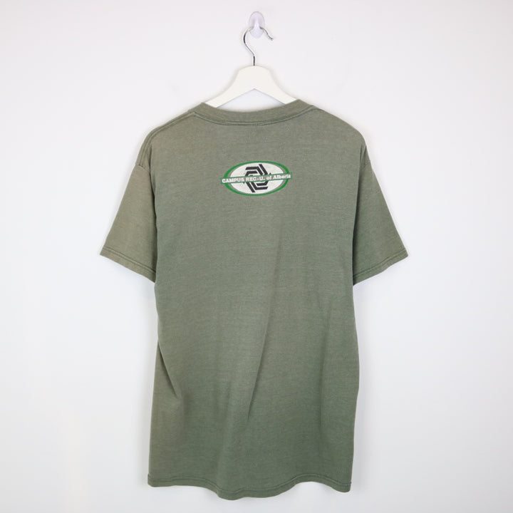 Vintage 90's University of Alberta Recreation Tee - L-NEWLIFE Clothing