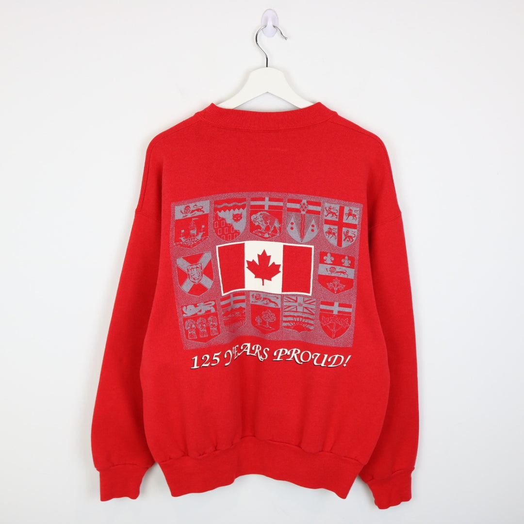 Vintage 1992 Canada Crewneck - M-NEWLIFE Clothing