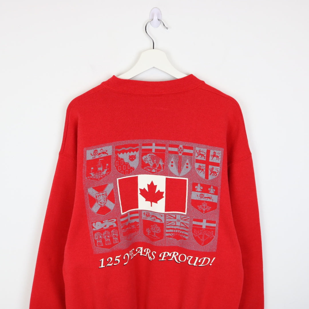 Vintage 1992 Canada Crewneck - M-NEWLIFE Clothing