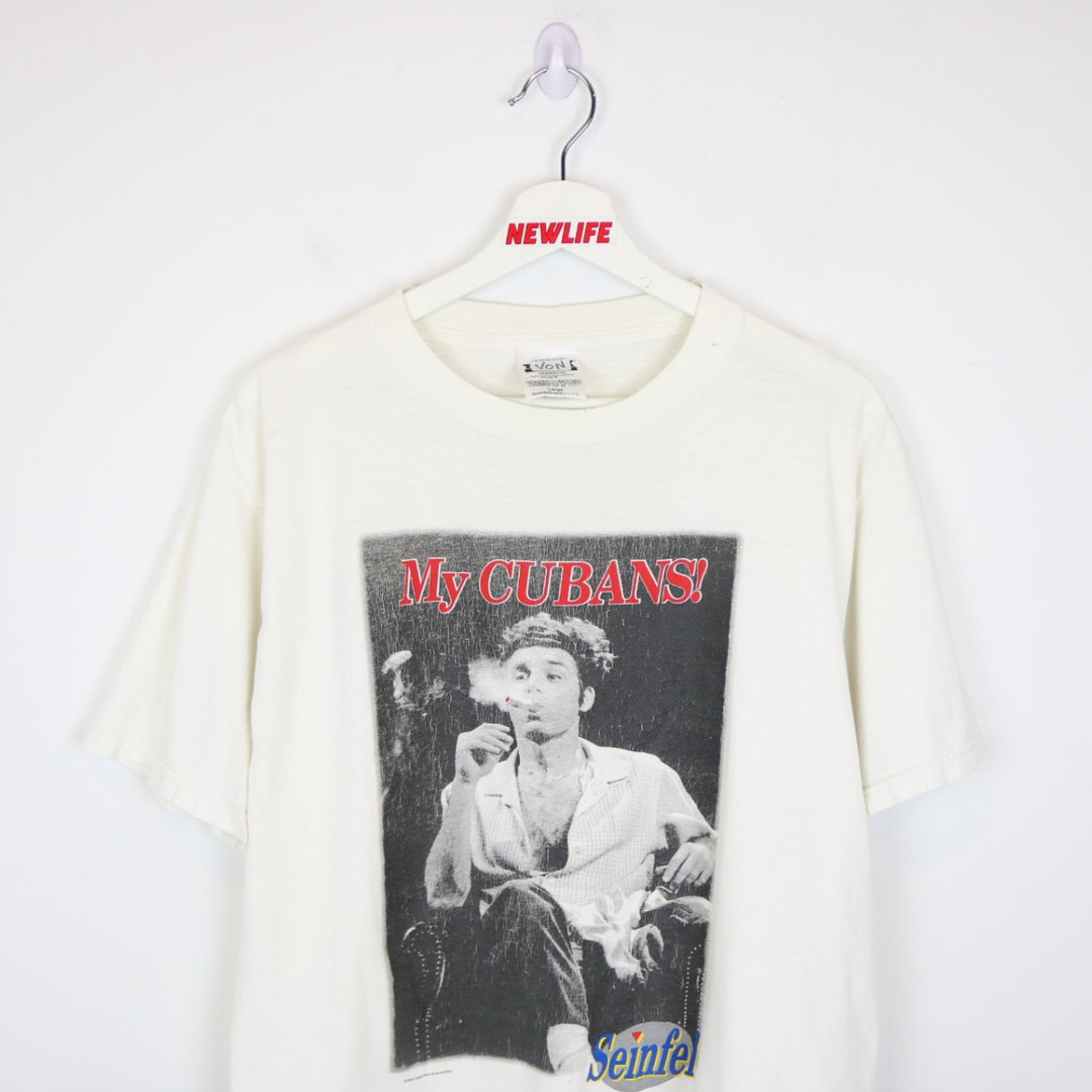 Vintage 1993 Seinfeld My Cubans Kramer Tee - M-NEWLIFE Clothing
