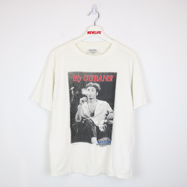 Vintage 1993 Seinfeld My Cubans Kramer Tee - M-NEWLIFE Clothing