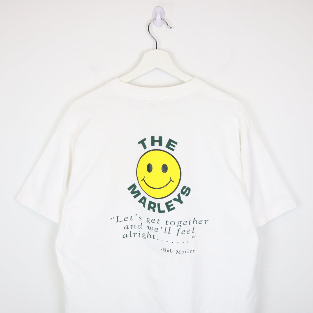 Vintage 1995 AHAVA Bob Marley Tee - XL-NEWLIFE Clothing