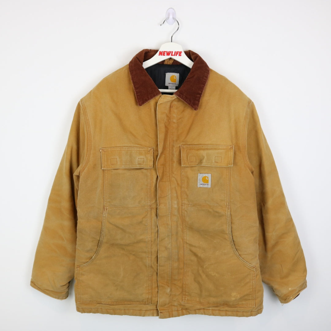 Vintage Carhartt C003 Quilt Lined Work Jacket - L-NEWLIFE Clothing