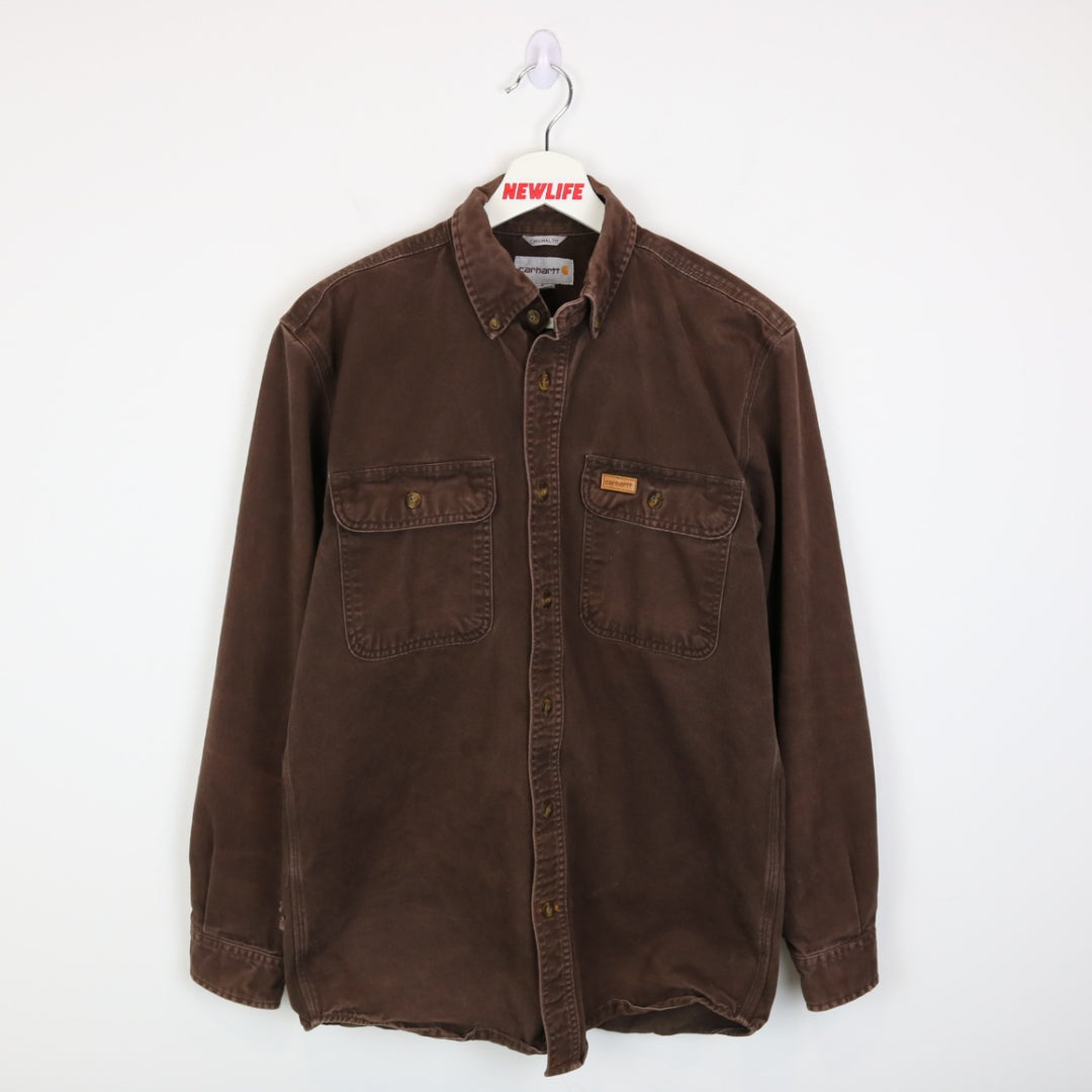 Vintage 00's Carhartt Work Button Up - S-NEWLIFE Clothing