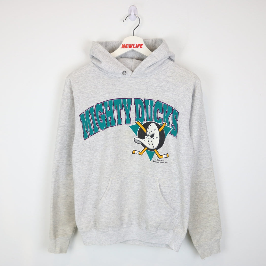 Vintage 1993 Anaheim Mighty Ducks NHL Hoodie - XS/S-NEWLIFE Clothing