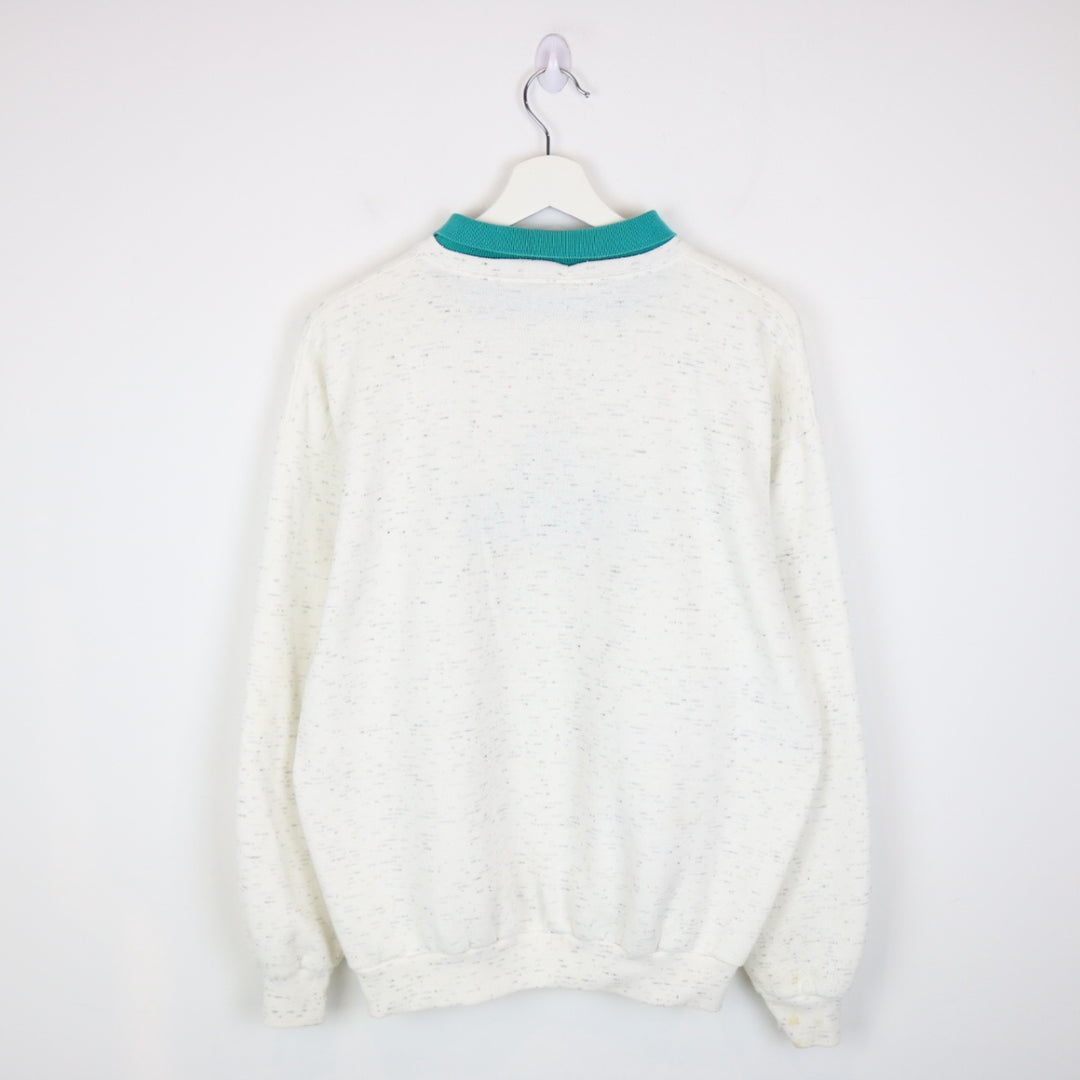 Vintage 90's Tropicana Las Vegas Collared Crewneck - M-NEWLIFE Clothing