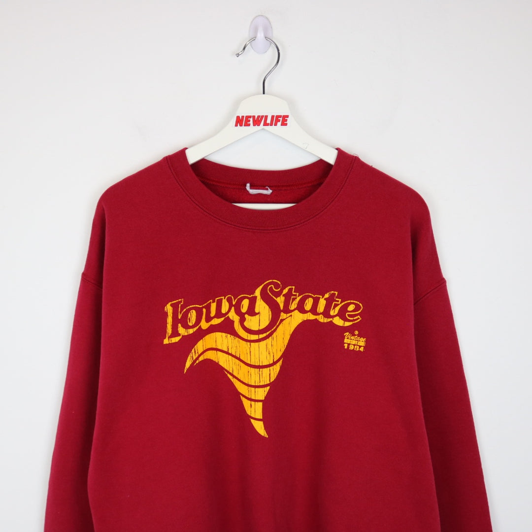 Vintage 90's Iowa State University Crewneck - L-NEWLIFE Clothing