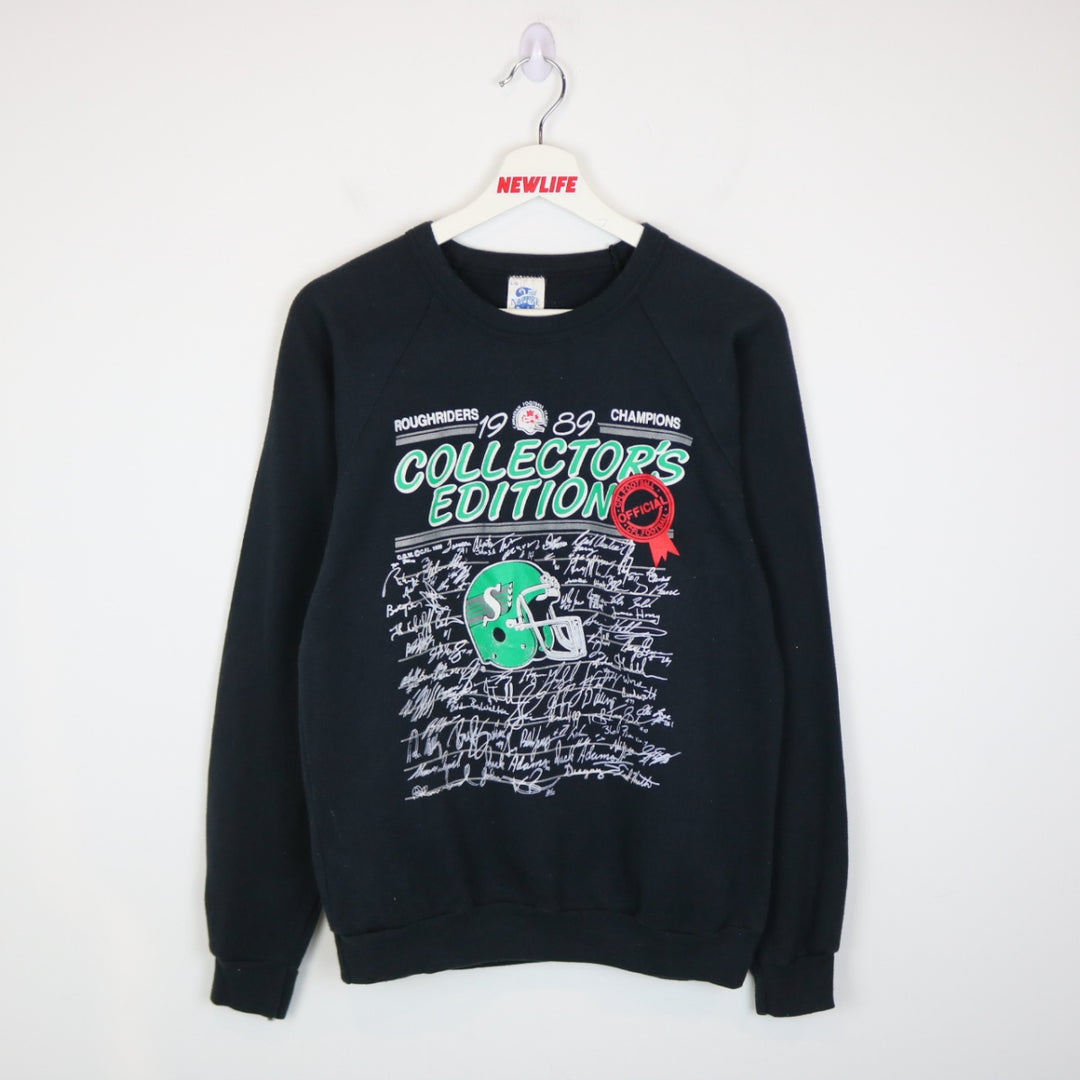 Vintage 1989 Saskatchewan Roughriders CFL Champions - S-NEWLIFE Clothing