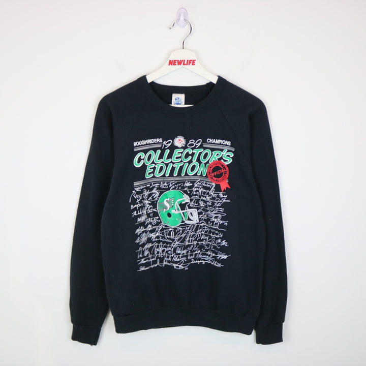 Vintage 1989 Saskatchewan Roughriders CFL Champions - S-NEWLIFE Clothing