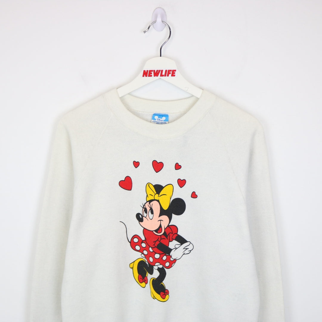 Vintage 80's Disney Minnie Mouse Crewneck - S-NEWLIFE Clothing