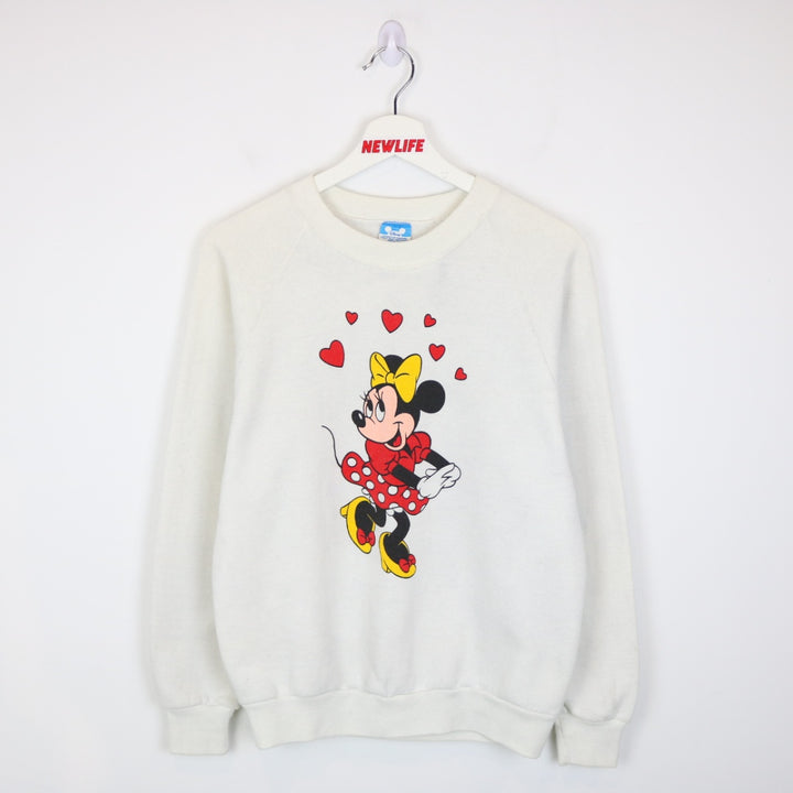 Vintage 80's Disney Minnie Mouse Crewneck - S-NEWLIFE Clothing