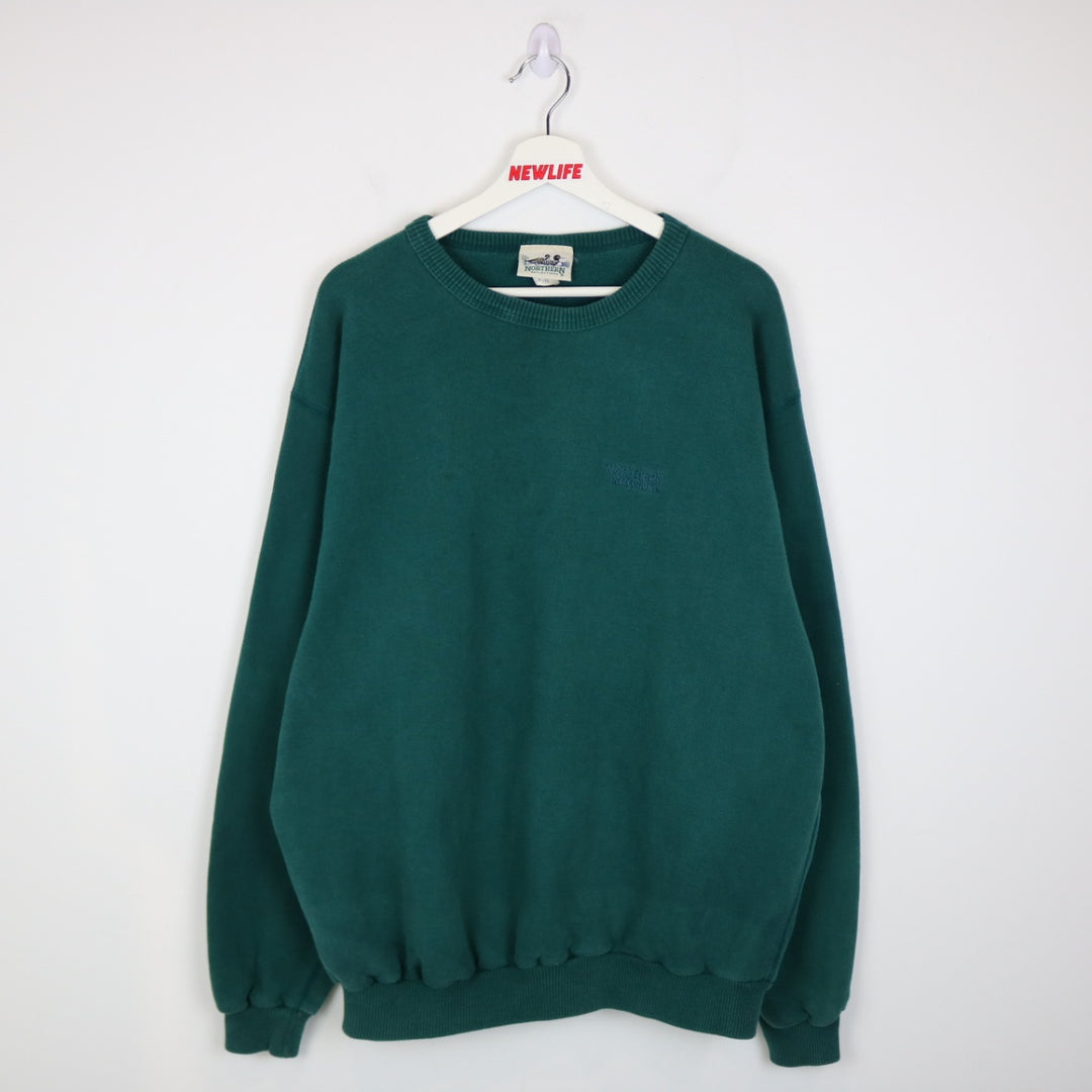 Vintage 90's Northern Reflections Blank Crewneck - XL-NEWLIFE Clothing