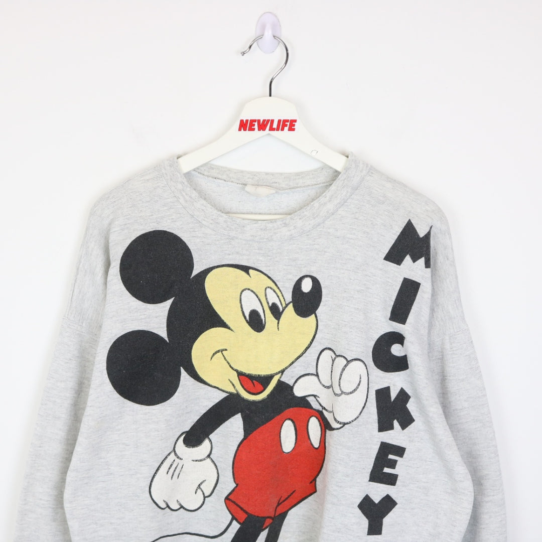 Vintage 80's Disney Mickey Mouse Crewneck - M-NEWLIFE Clothing