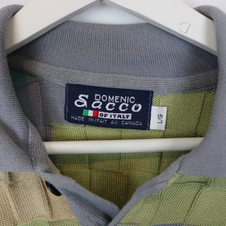 Vintage 90's Textured Knit Collared Sweater - M-NEWLIFE Clothing