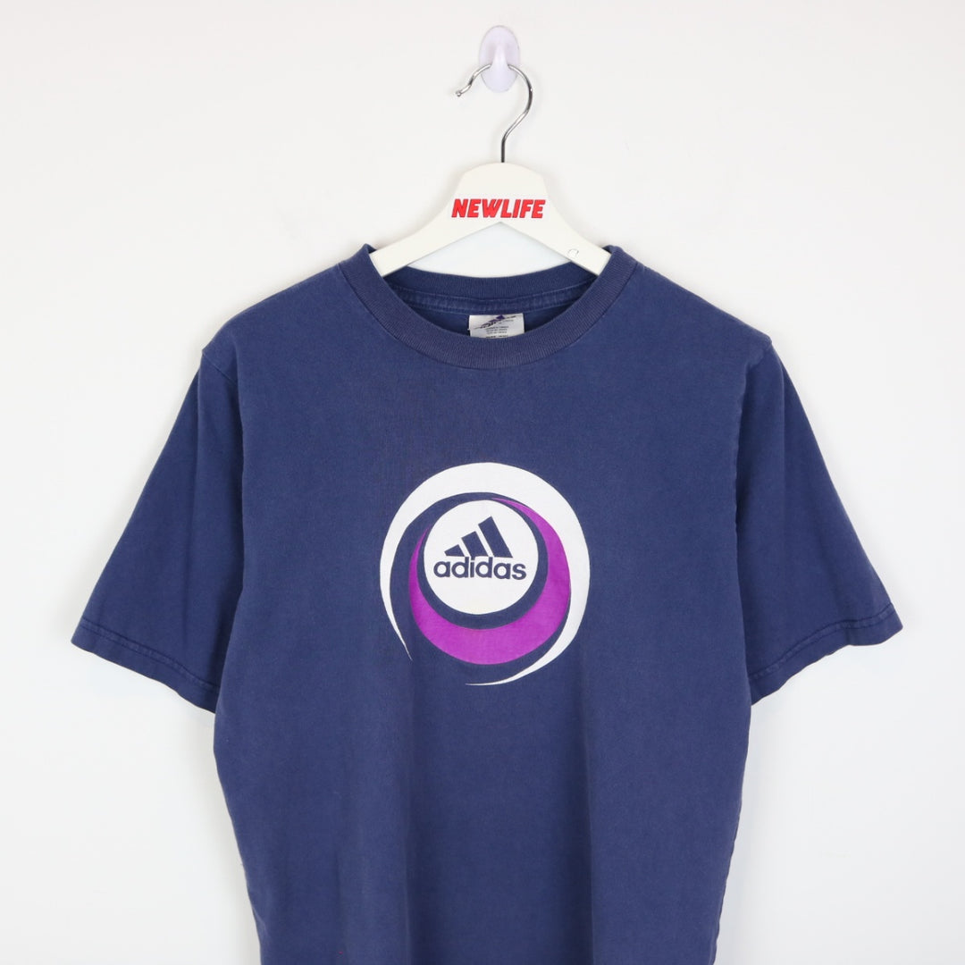 Vintage 00's Adidas Logo Tee - M-NEWLIFE Clothing